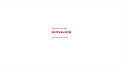Desktop Screenshot of ginya.org